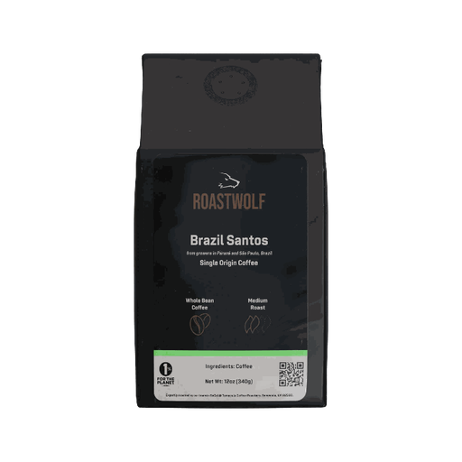 Brazilian Santos Dark Roast - $13.99 per 14 oz bag